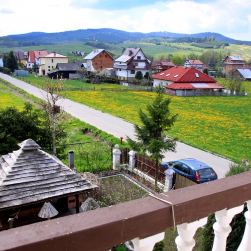 Widok z balkonu