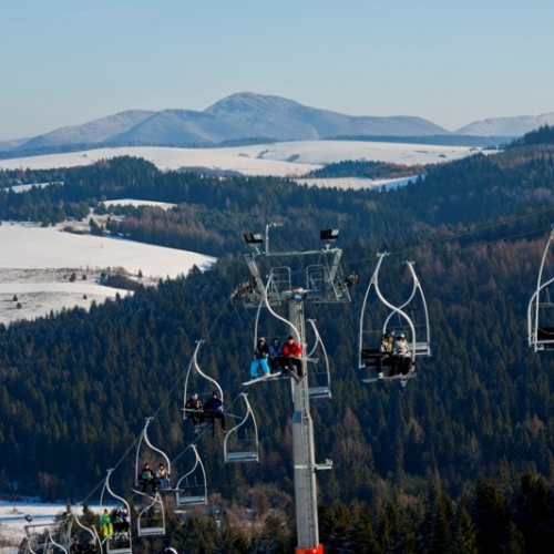 Widok ze stacji Tylicz.ski